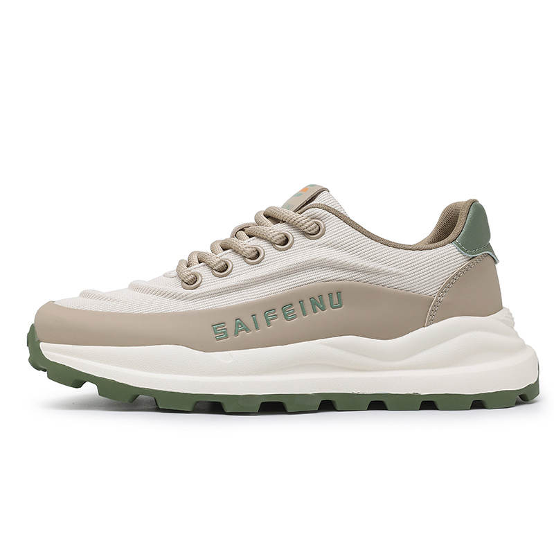 SAIFEINU Breathable Lightweight Height Increasing Rebound Low top Casual Shoes Men's