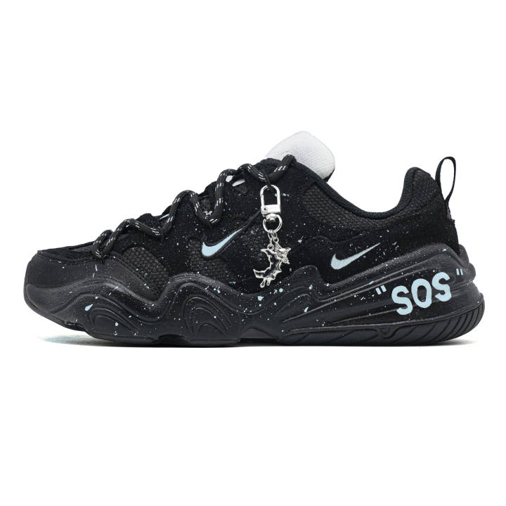 Nike Nike Tech Hera Ink Night Ice Blue Cushioning Low top Casual Shoes Unisex