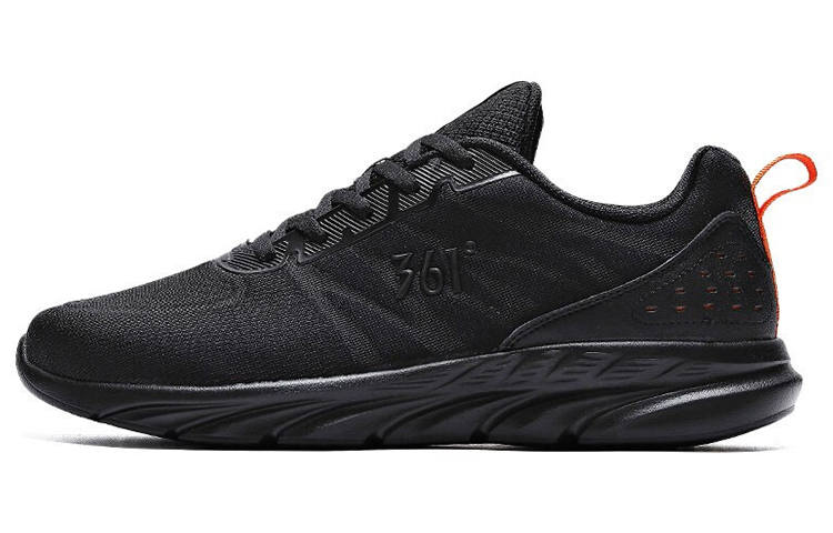 361° Casual Shoes Men's Low Top Black/Orange