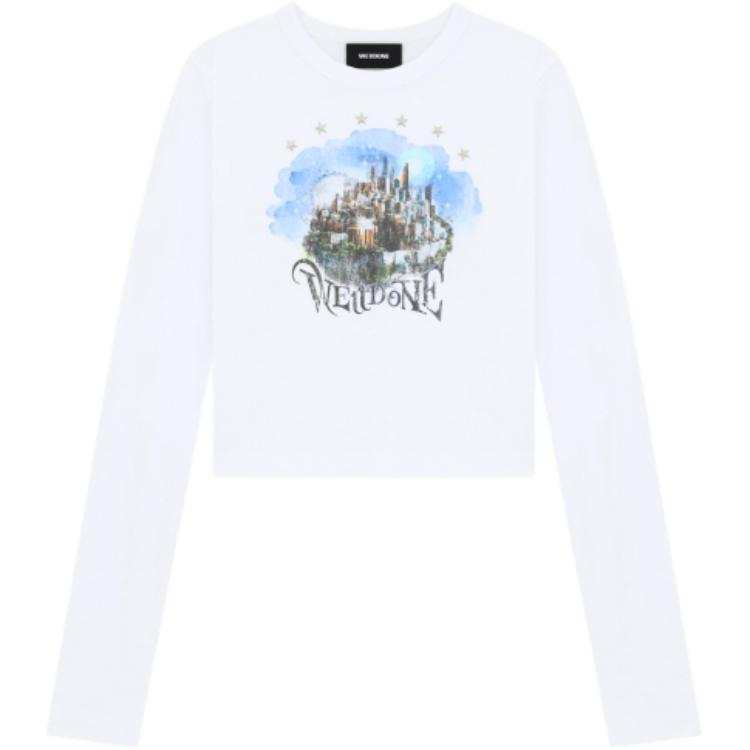 WE11DONE Set in Sleeve T Shirt Women's