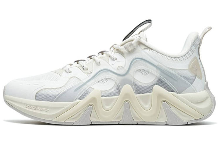 XTEP Mysterious 2.0 Textile, Synthetic Leather Abrasion Resistant Low top Casual Shoes Men's