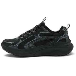 RAPIDO Breathable And Resilient Low top Casual Shoes Unisex Black