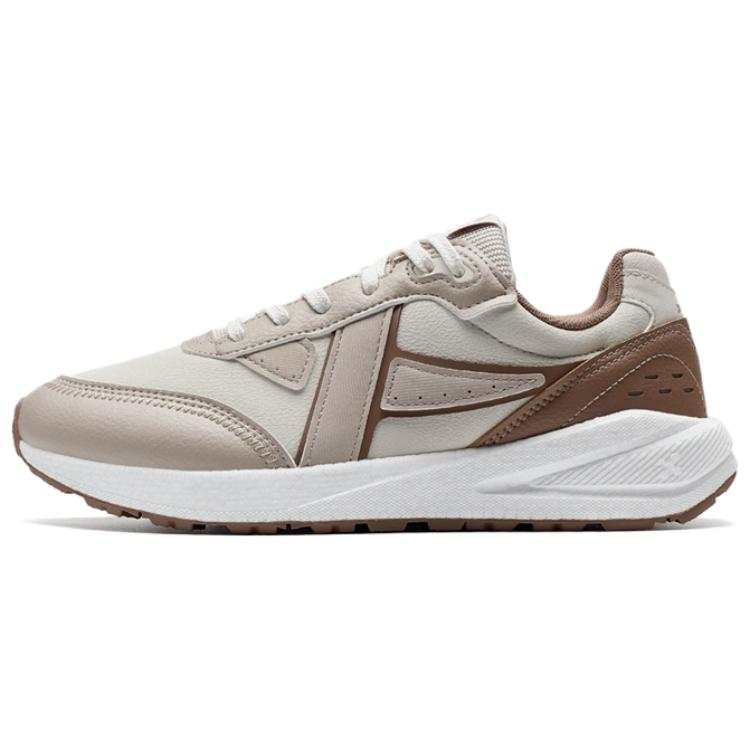 XTEP Abrasion Resistant Low top Casual Shoes Women's Pink Brown