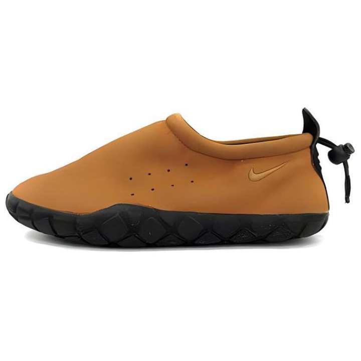 Nike Nike Air Moc Slip Resistant Abrasion Resistant Low top Casual Shoes Unisex Brown