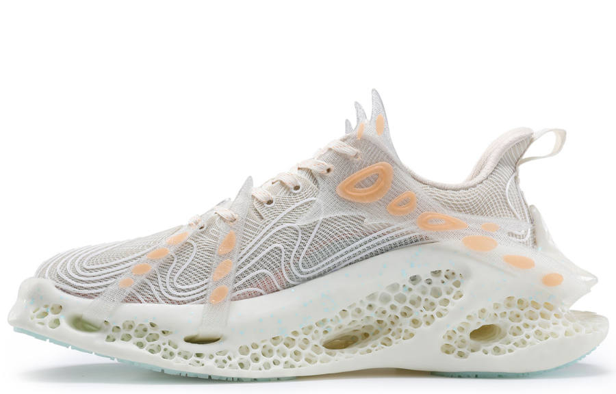 PEAK Fusion 3.0 Low top Sports Casual Shoes Men's White Orange