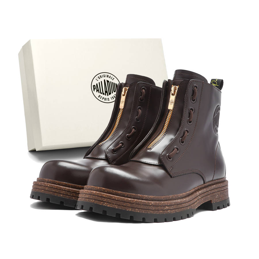 Palladium Palladium Combat Boots Unisex Black, Red
