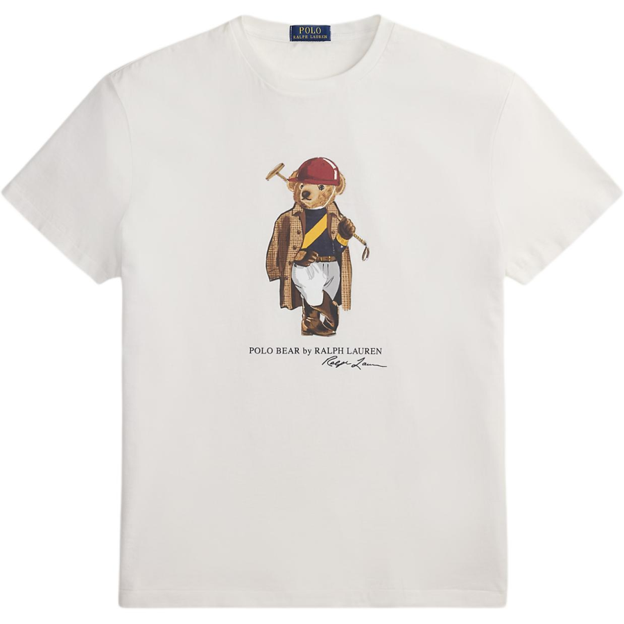 Polo Ralph Lauren signature Polo Bear motif-print graphic T-shirt