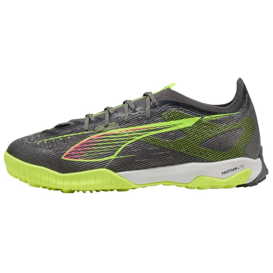 PUMA Ultra 5 Pro Soccer Shoes Unisex Silver Yellow