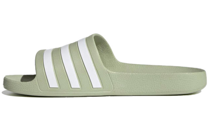 Adidas Adidas Adilette Aqua 'Green White' Women's
