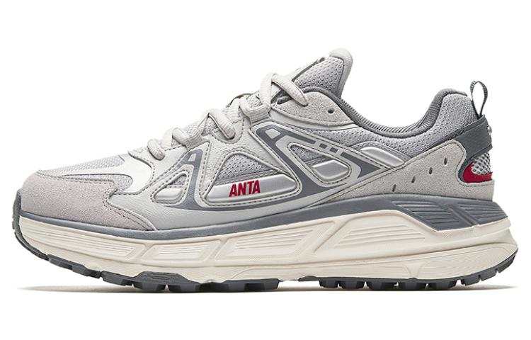 Anta Engine Comfortable Abrasion Resistant Low top Casual Shoes Women's Gray