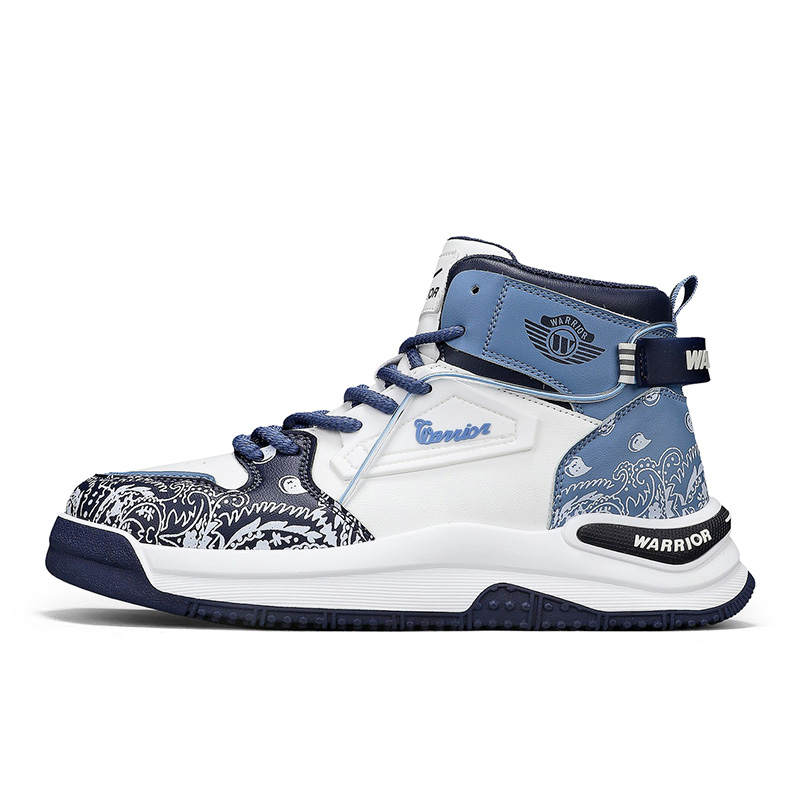 WARRIOR Warrior Cushioning Slip Resistant Coverage Height Increasing Rebound High top Casual Shoes Men's