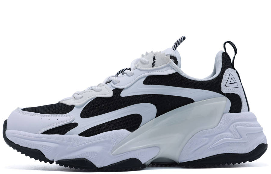 PEAK Man Xing Textile, Synthetic Leather Comfortable Cushioning Abrasion Resistant Breathable Low top Casual Shoes