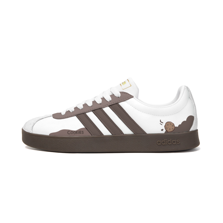 Adidas Adidas VL COURT 2.0 Big Fish Manufacturing, Crispy White Brown Leather