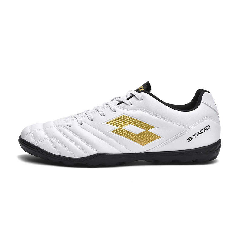LOTTO TF Turf Coverage Abrasion Resistant Lightweight Soccer Shoes Men's White