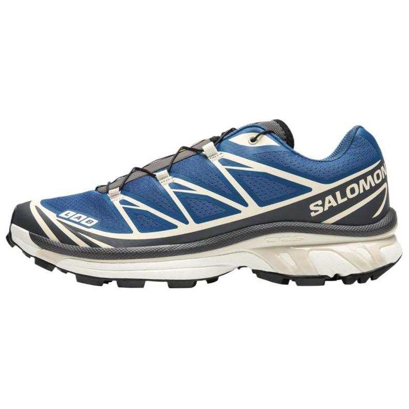 SALOMON XT 6 Fabric Breathable Low top Casual Shoes Unisex Blue
