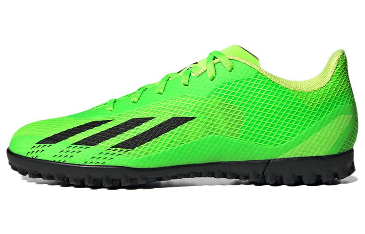 Adidas Adidas X SPEEDPORTAL.4 TF Turf Artificial Turf Slip Resistant Abrasion Resistant Soccer Shoes Men's Green Black