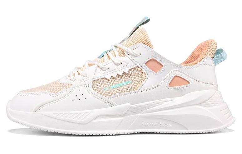 361° Cushioning Breathable Lightweight Low top Casual Shoes Women's Dune White
