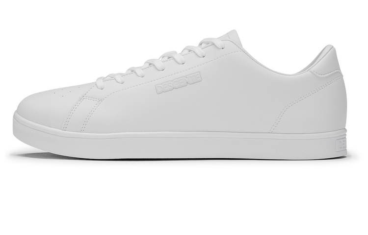 DESCENTE Sport Style CLEAN CUPSOLE Leather Fashion And Versatile Comfortable Lightweight Low top Casual Shoes Unisex