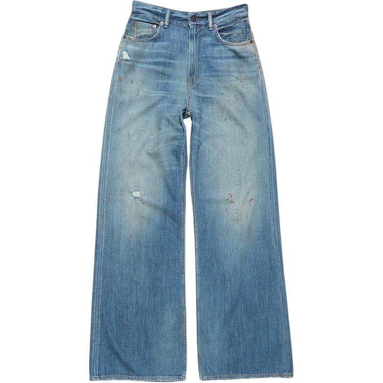 Acne Studios Acne Studios logo-patch jeans