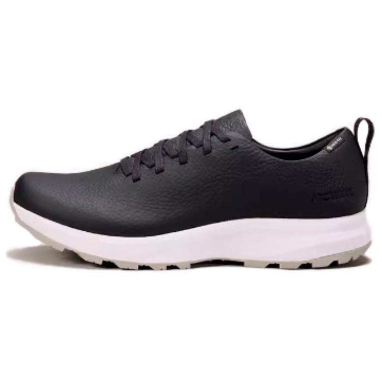 Arcteryx Arc'teryx Solano Leather Comfortable Cushioning Slip Resistant Low top Casual Shoes Unisex Black