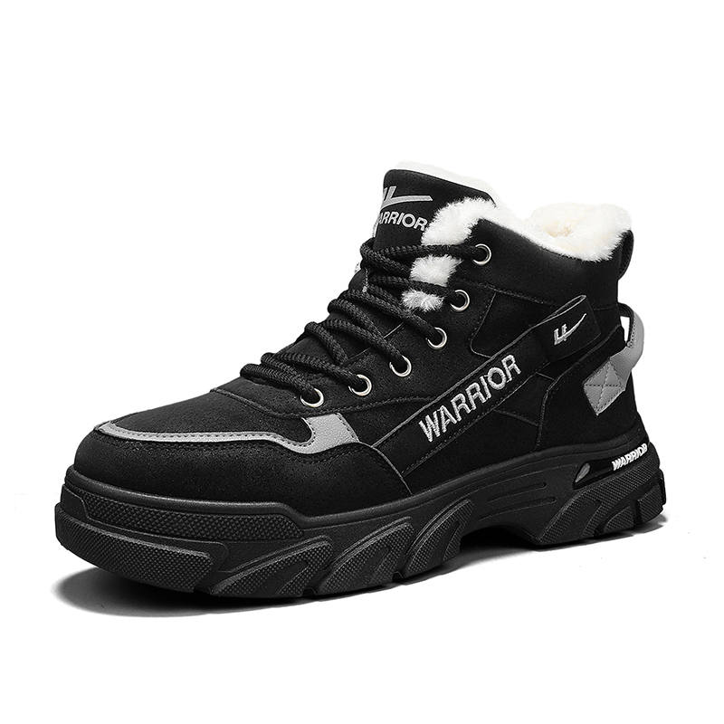 WARRIOR WARRIOR Short Combat Boots Men's Black White