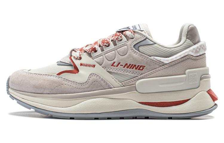 Li-Ning Li Ning 001 Original Aspiration V2 CNY Slip Resistant Abrasion Resistant Casual Shoes Women's Gray
