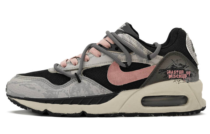 Nike Nike Air Max Correlate Leather Low top Casual Shoes Unisex Gray Pink