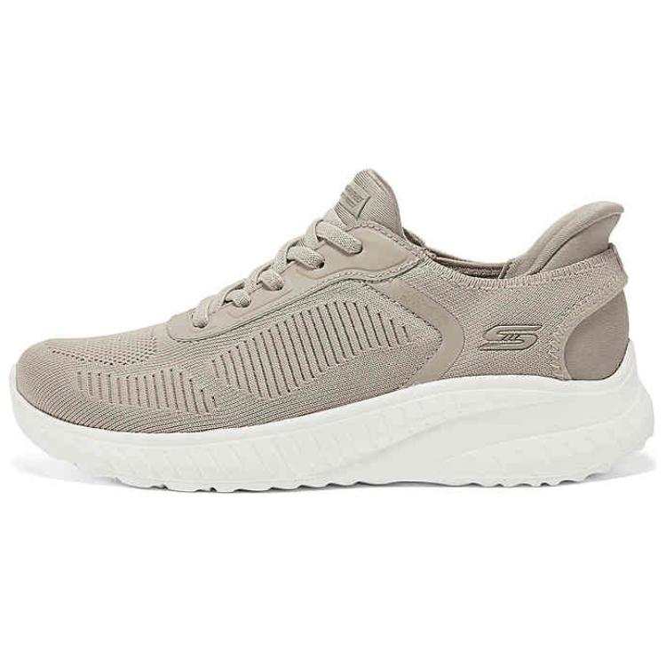 Skechers Bob's Cushioning Abrasion Resistant Cushioning, Wear Resistant Low top Casual Shoes Women's Taupe