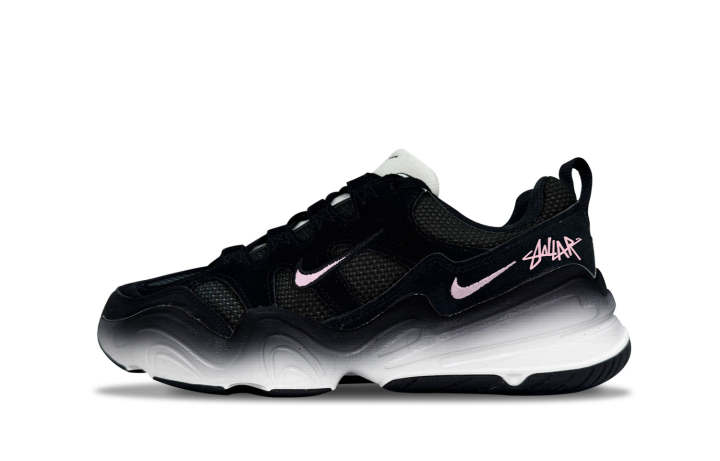 Nike Nike Tech Hera Low top Casual Shoes Unisex Black Pink