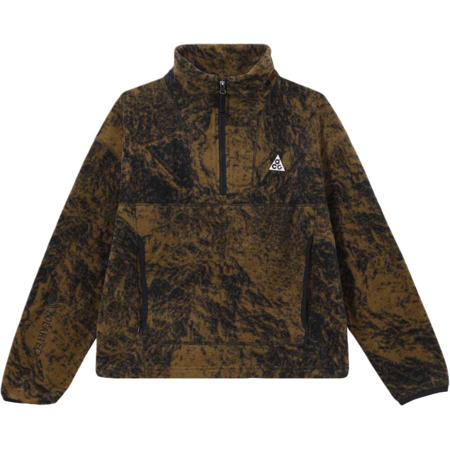 Nike Nike ACG THERMA FIT Sweatshirts Women's Brown Stand Collar Moderate Regular