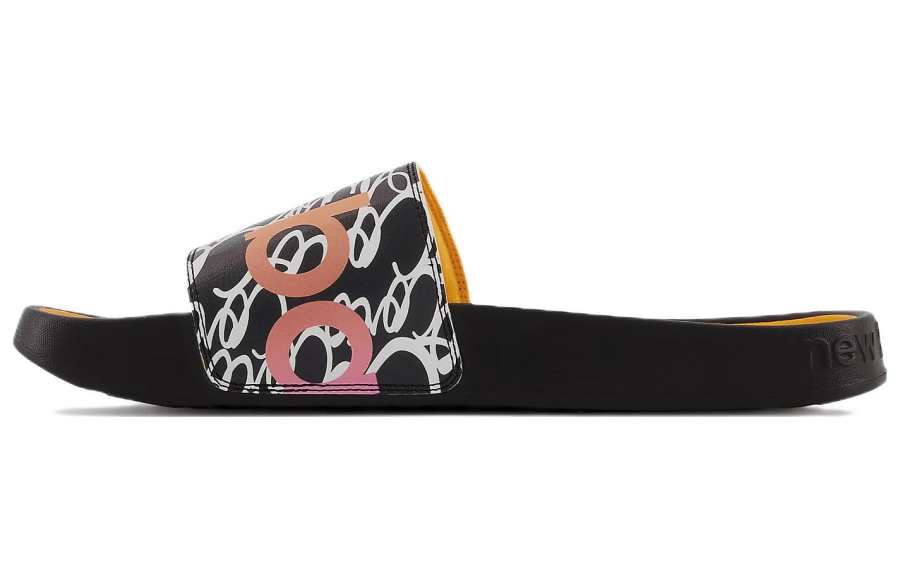 New Balance New Balance 200 Slide 'Black Vibrant Apricot'