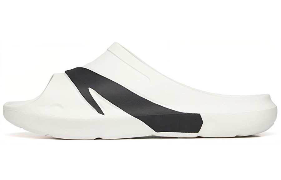 Anta C37 Series Slide Slippers Men's White Black