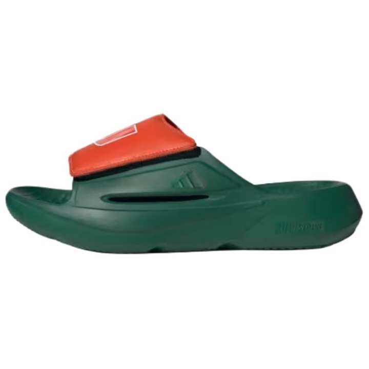 Adidas Lightblaze Slide Ncaa x Lightblaze Slide Adidas 'Miami Hurricanes'