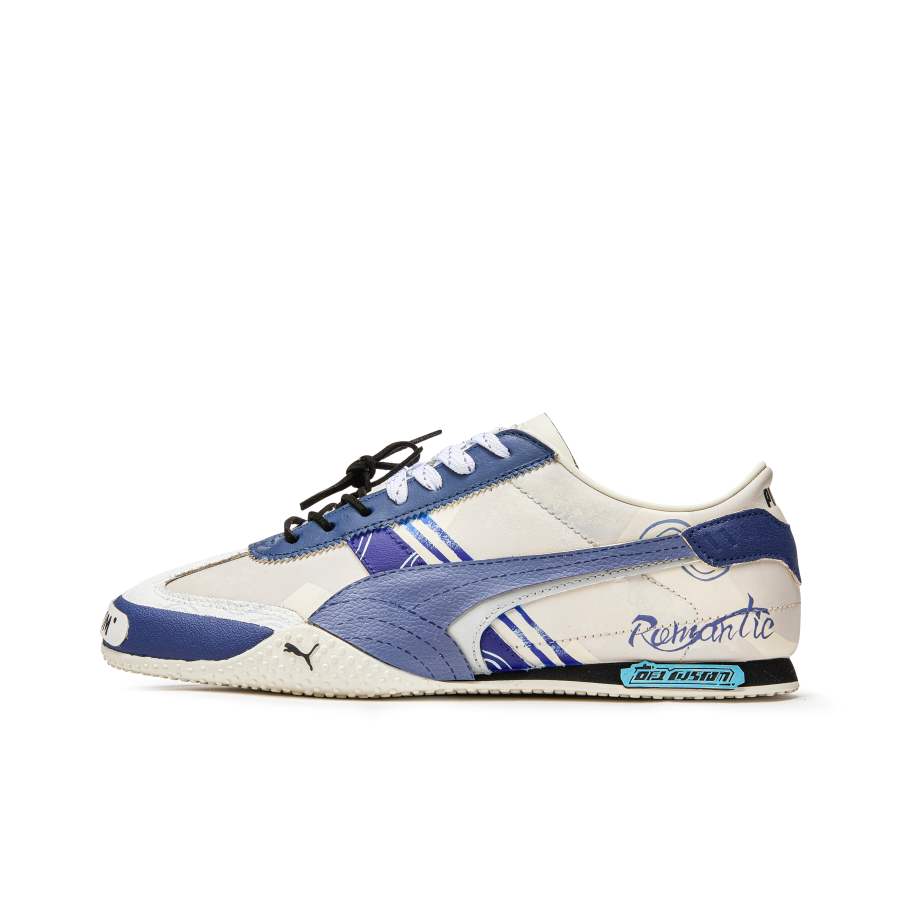 PUMA Bella ADCDAVINCI Custom, Blue Journal Slip Resistant Abrasion Resistant Slip Resistant Abrasion Resistant Low top