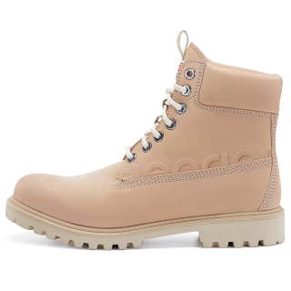SLEADER Vintage Workwear Collection Short Mid Calf Combat Boots Unisex Light Khaki
