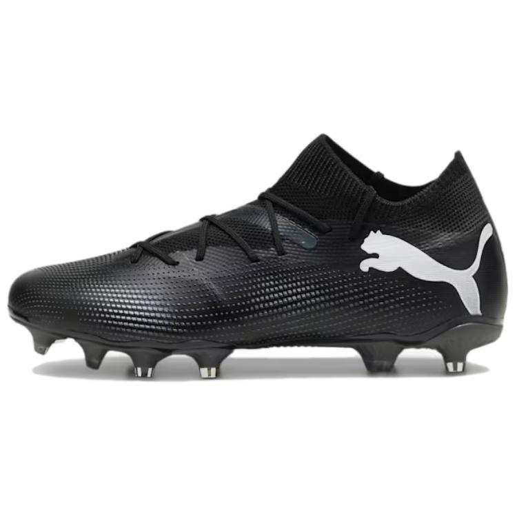 PUMA FUTURE 7 MATCH Comfortable And Lightweight AG Artificial Ground FG Firm Ground Fabric Soccer Shoes Men's Black