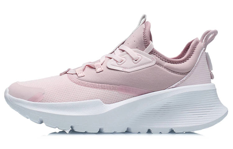 Li-Ning Li Ning EazGo Soft And Comfortable Low top Sports Casual Shoes Women's Primrose Pink