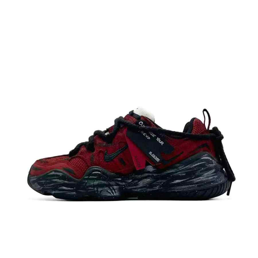 Nike Nike Tech Hera Fiery Avant Garde Cow Split Leather Cushioning Abrasion Resistant Cushioning, Wear Resistant Low top