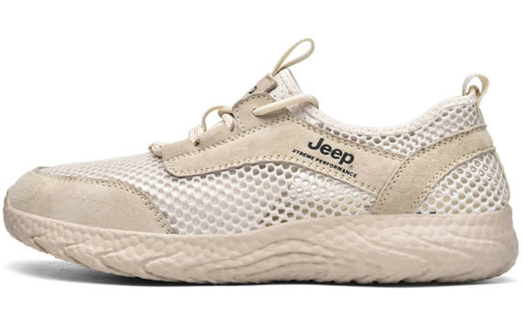 Jeep Gorpcore, Outdoor Urban Techwear Fashion Versatile Textile, Leather Cushioning Coverage Height Increasing Low top