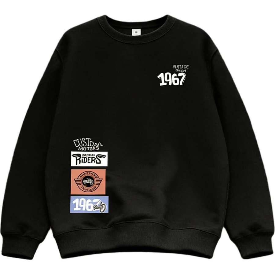 Sugarfunk Sugarfunk Sweatshirts Men's Crew Neck Moderate Regular