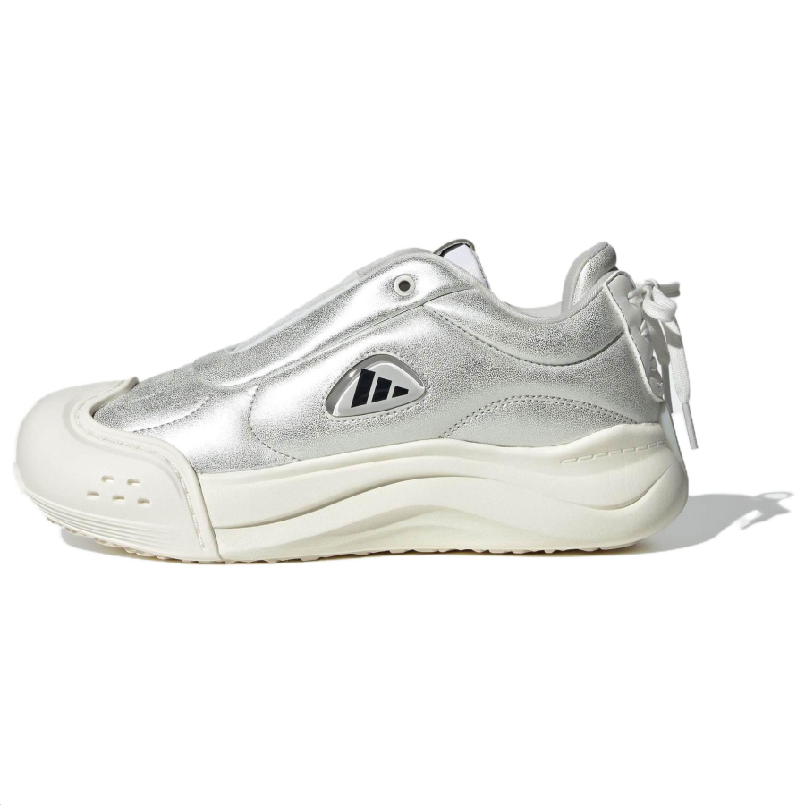 Adidas Adidas MAXXCOURT FOS Slip Resistant Abrasion Resistant Low top Casual Shoes Women's Silver White