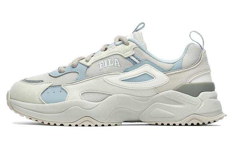 FILA Rayflide Textile, Synthetic Leather Abrasion Resistant Low top Casual Shoes Women's Multiple Mist Gray