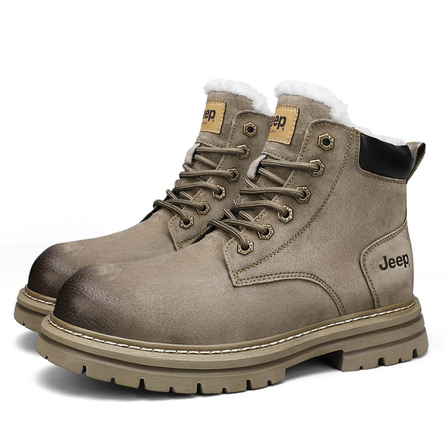 Jeep Jeep Combat Boots Men's Khaki/Gold