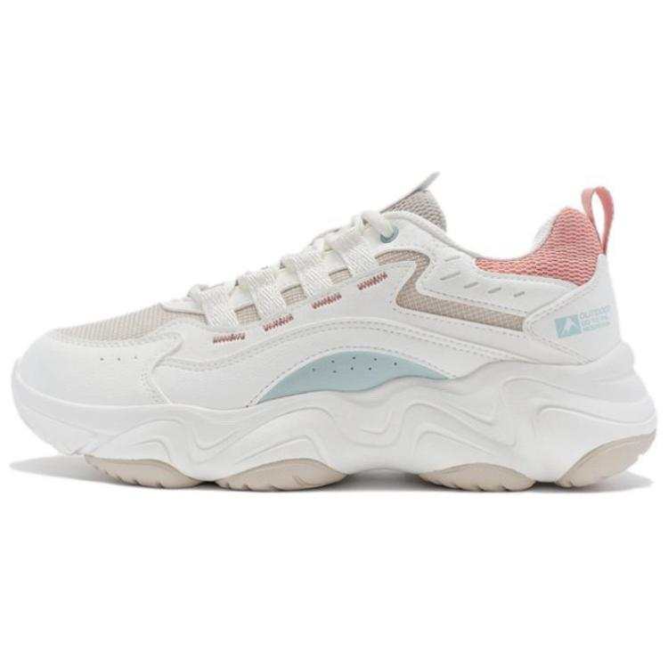XTEP Lanying 2.0 Slip Resistant Low top Casual Shoes Women's White Gray