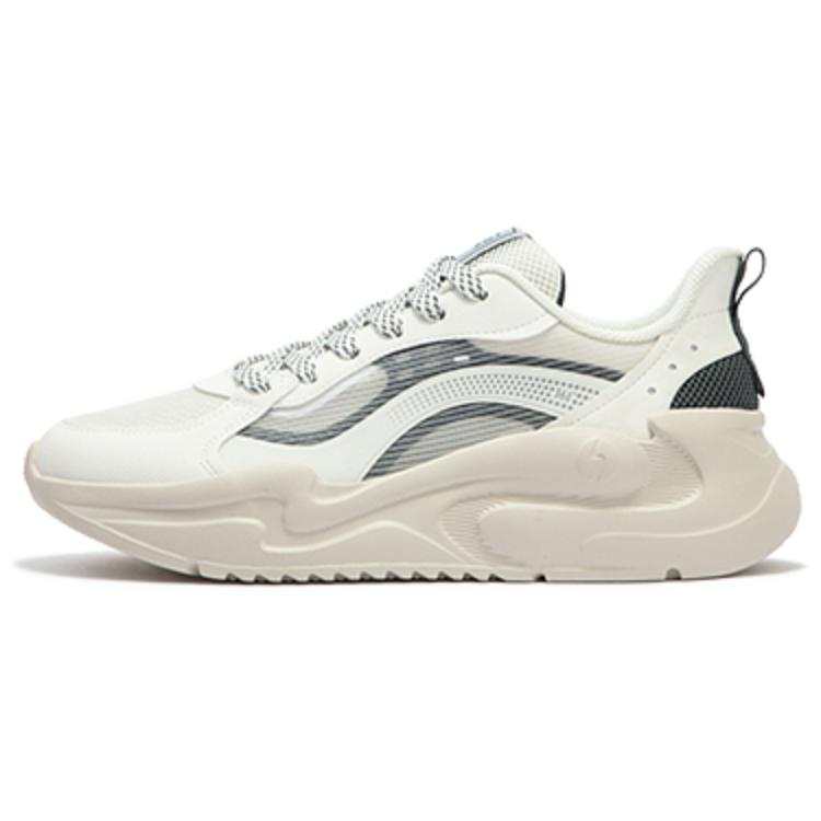361° Cloud Comfort 4.0 Cushioning Abrasion Resistant Cushioning, Wear Resistant Low top Casual Shoes Men's White Black