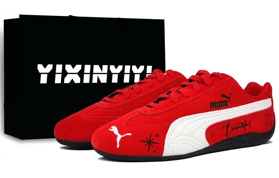 PUMA Speedcat Casual Shoes Unisex Midnight Black