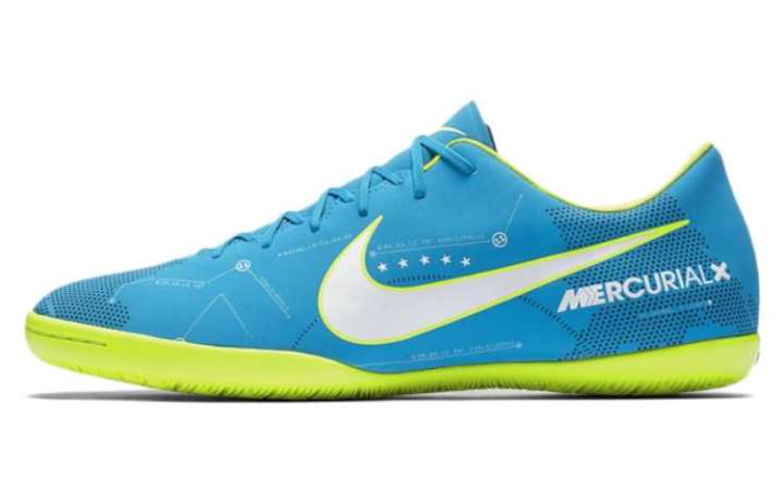 Nike Nike Soccer Shoes Men's Low Top Blue/Green/White