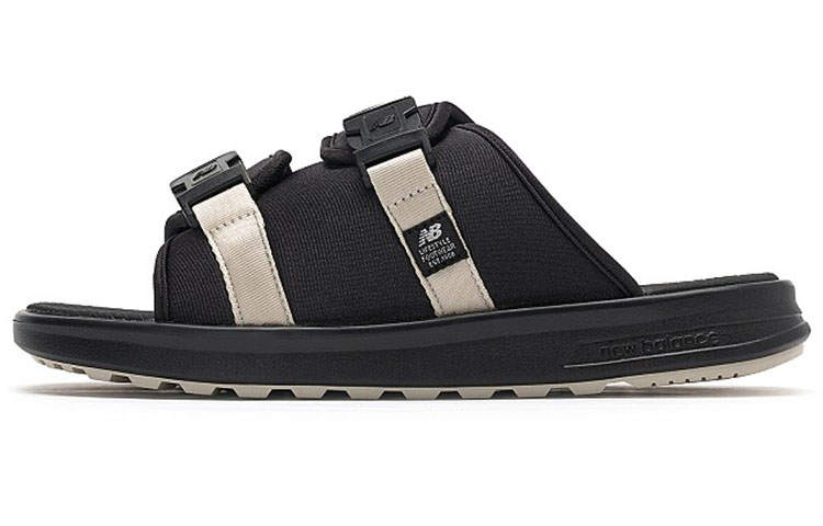 New Balance New Balance 330 Series Splicing Athleisure Casual Sports Unisex Black Slippers