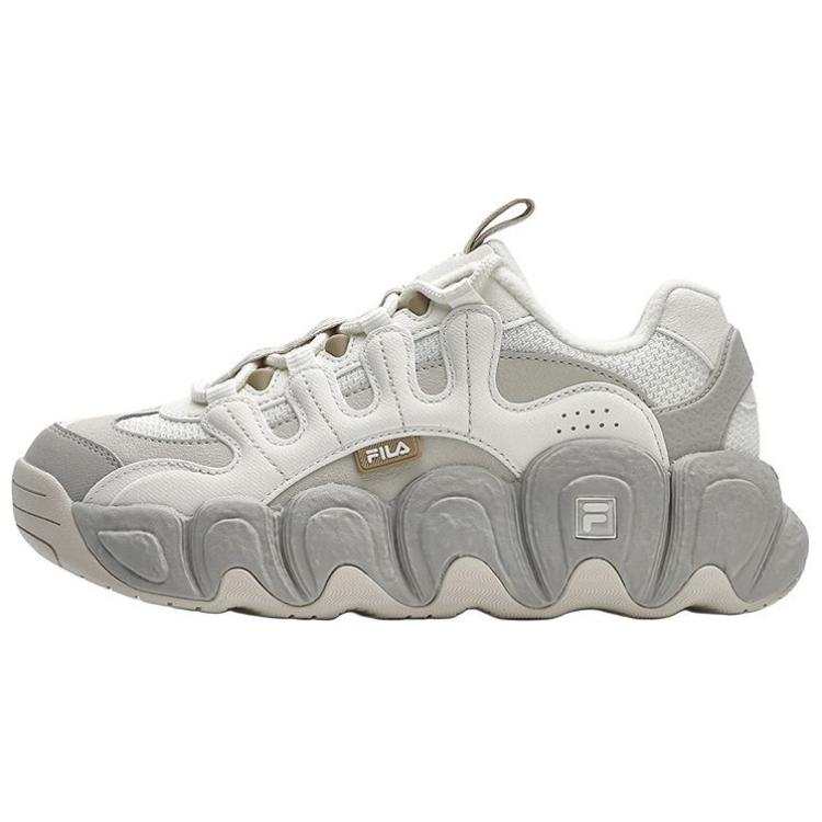 FILA Croissant WE Fleece Lined, Thermal Comfortable Abrasion Resistant Low top Casual Shoes Women's White