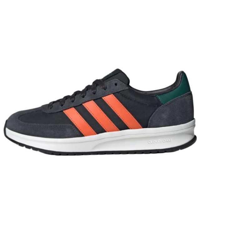 Adidas Adidas Run 72 Slip Resistant Abrasion Resistant Low top Casual Shoes Men's Black